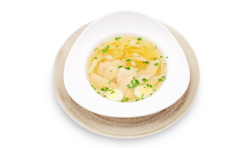Куриный бульон с пастой