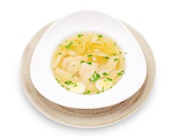 Куриный бульон с пастой