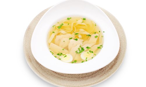 Куриный бульон с пастой