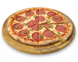 Пицца Pepperoni (острая)