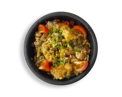 РИС ГОХАН з куркою, яйцем і овочами