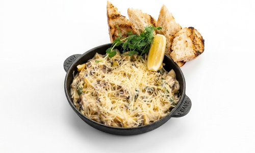 Мясо мидий в сливочном соусе