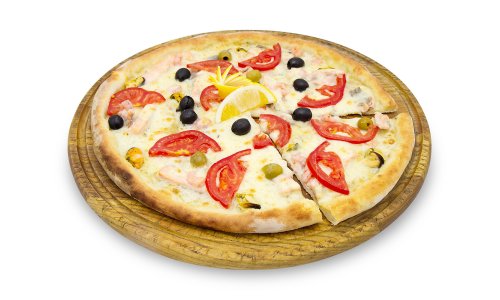Пицца с морепродуктами